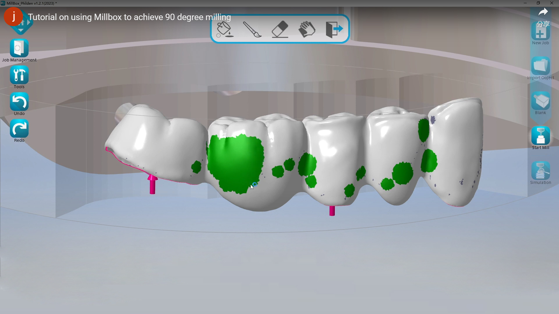 Tutorial on using Millbox to achieve 90 degree milling